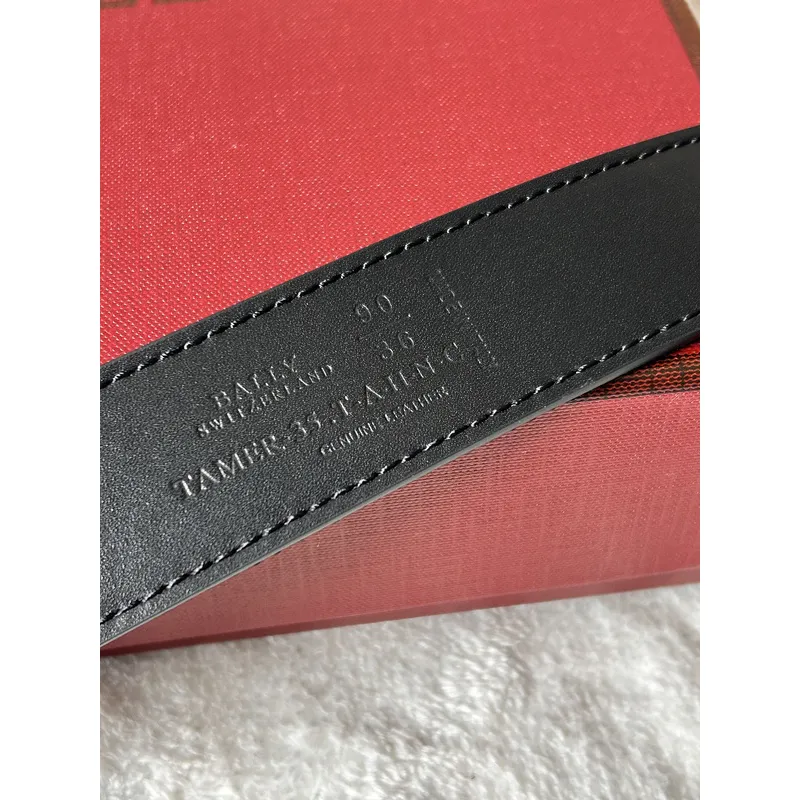 BALLY AAA+ belts width:3.5cm #A51451
