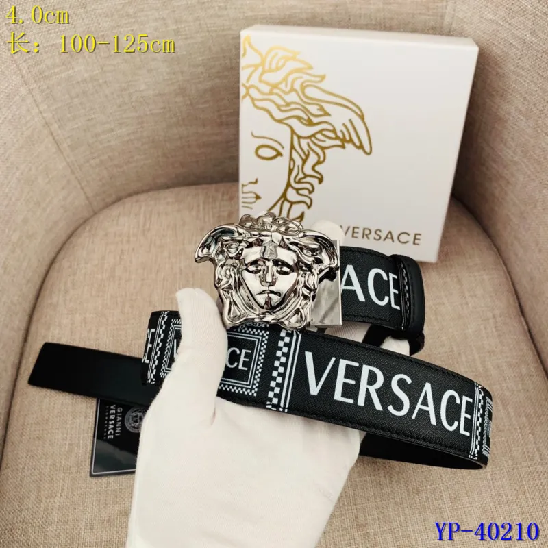 Versace AAA+ Leather Belts 4cm #9129421 Versace AAA+ Leather Belts 4cm #9129421