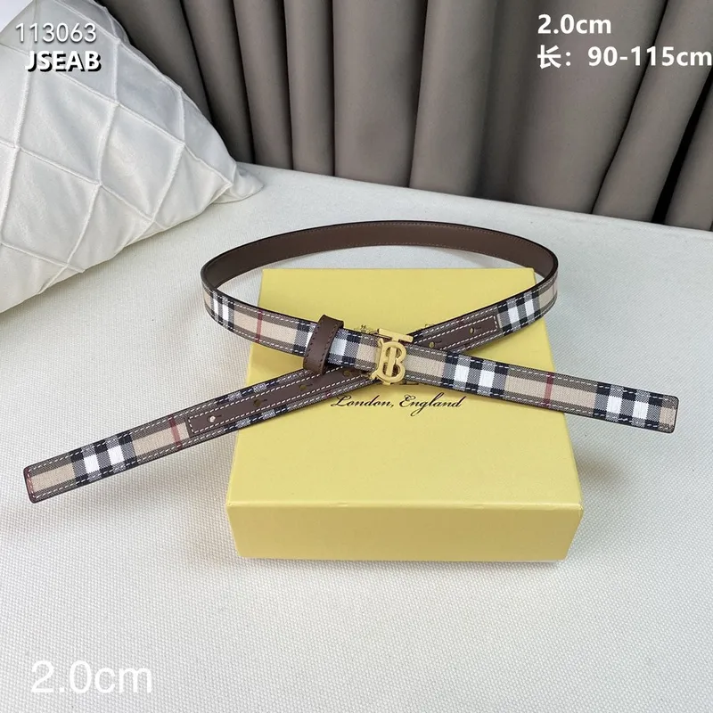 Burberry AAA+ Belts 2.0cm #999926295 Burberry AAA+ Belts 2.0cm #999926295