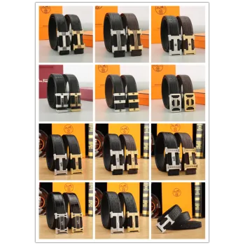 Luxury Design Fashion Original leather Hermes AAA+ Belts Genuine packaging width:3.8cm #A53965