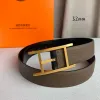 Hermes AAA+ Belts Luxury Design Fashion Original leather  Genuine packaging width:3.2cm #A53975