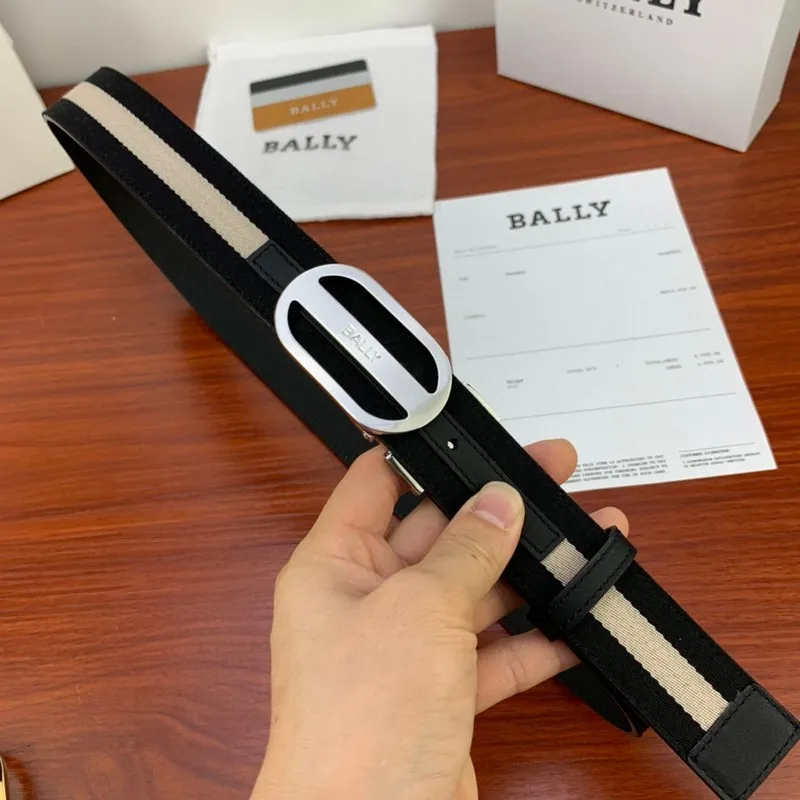 BALLY AAA+ belts width:3.4cm#A51447