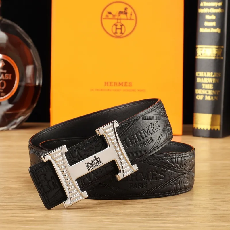 Luxury Design Fashion Original leather Hermes AAA+ Belts Genuine packaging width:3.8cm #A53965