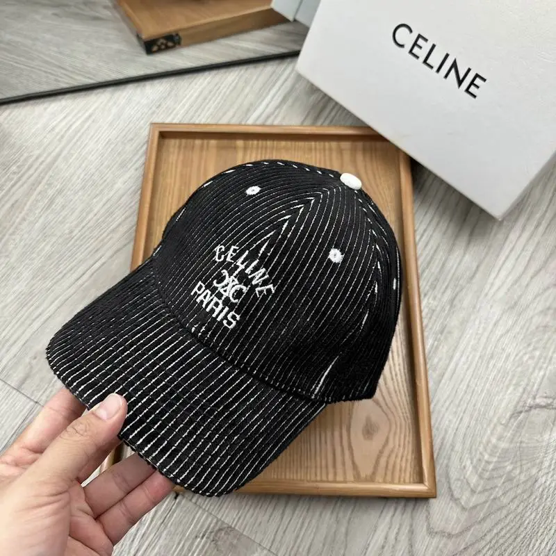 CELINE Hat Black #A48159 CELINE Hat Black #A48159