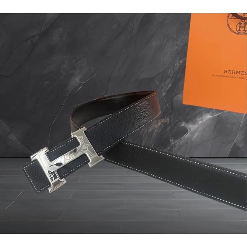 Luxury Design Fashion Original leather  Hermes AAA+ Belts Genuine packaging width:3.4cm #A53971