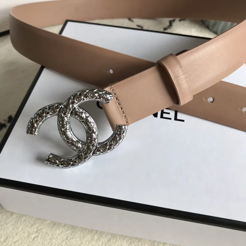 Women Chanel AAA+ Belts 3.0CM #99905612 Women Chanel AAA+ Belts 3.0CM #99905612
