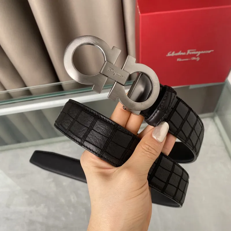 Farregemo Leather Belts 1:1 Quality W3.5CM #999930980