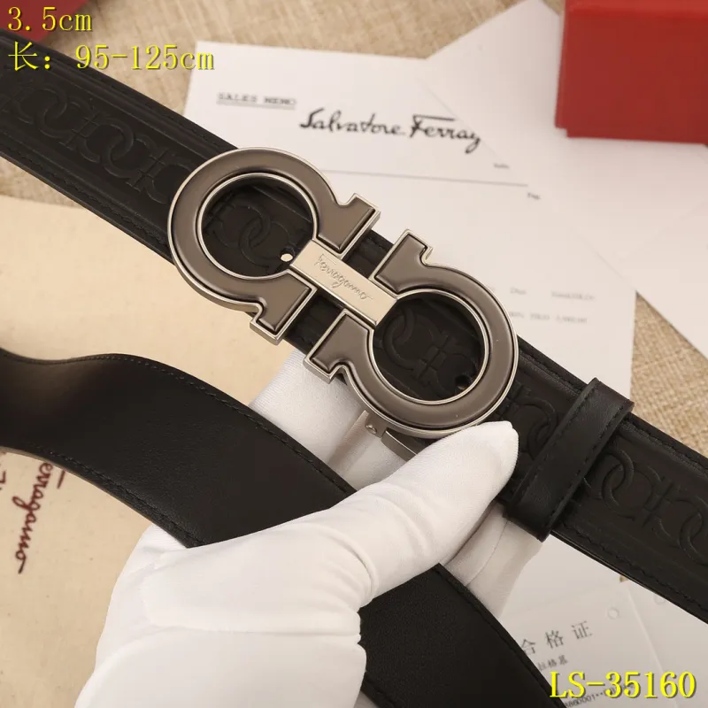 Farregemo AAA+ Leather reversible Belts W3.5cm #9129594 Farregemo AAA+ Leather reversible Belts W3.5cm #9129594