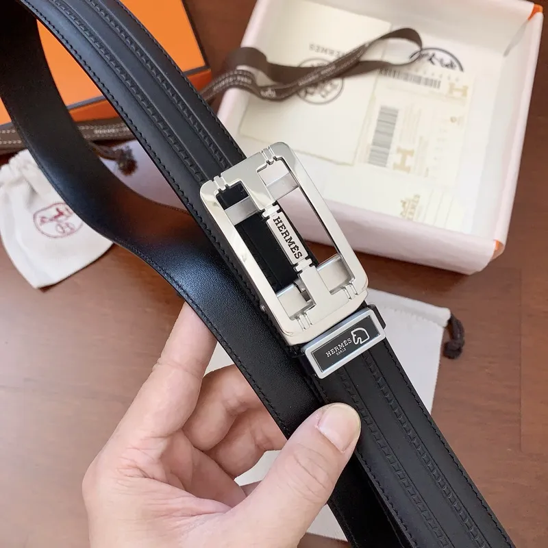 Hermes AAA+ Belts Luxury Design Fashion Original leather  Genuine packaging width:3.5cm #A53974