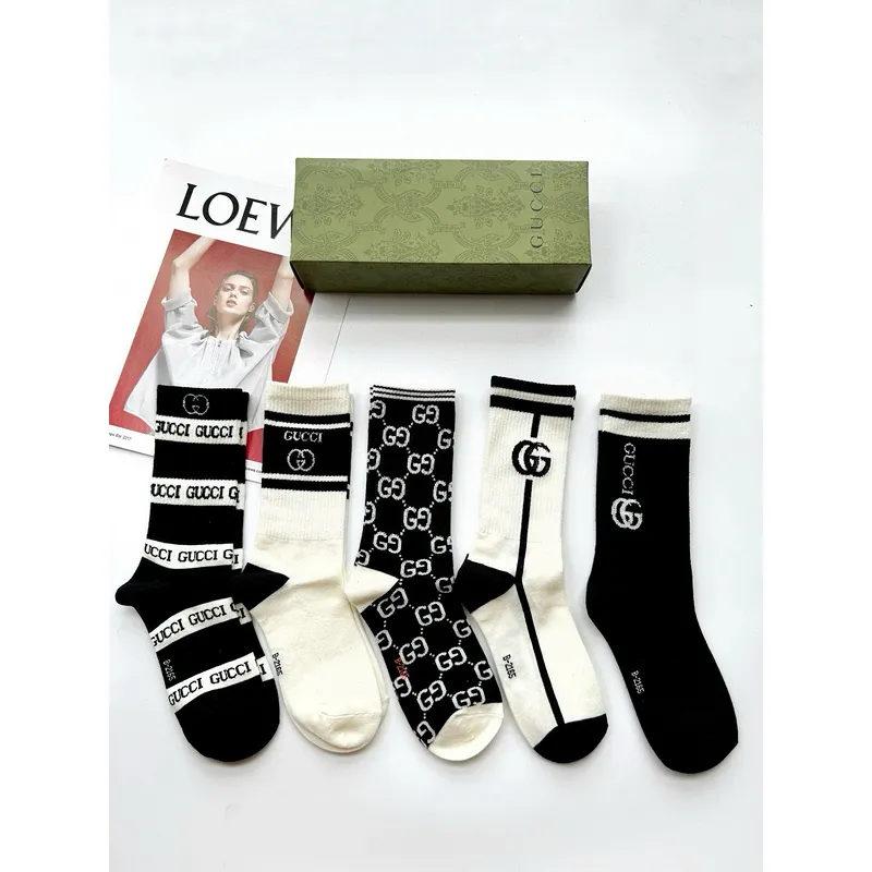 Gucci socks Five pairs per box #A51582