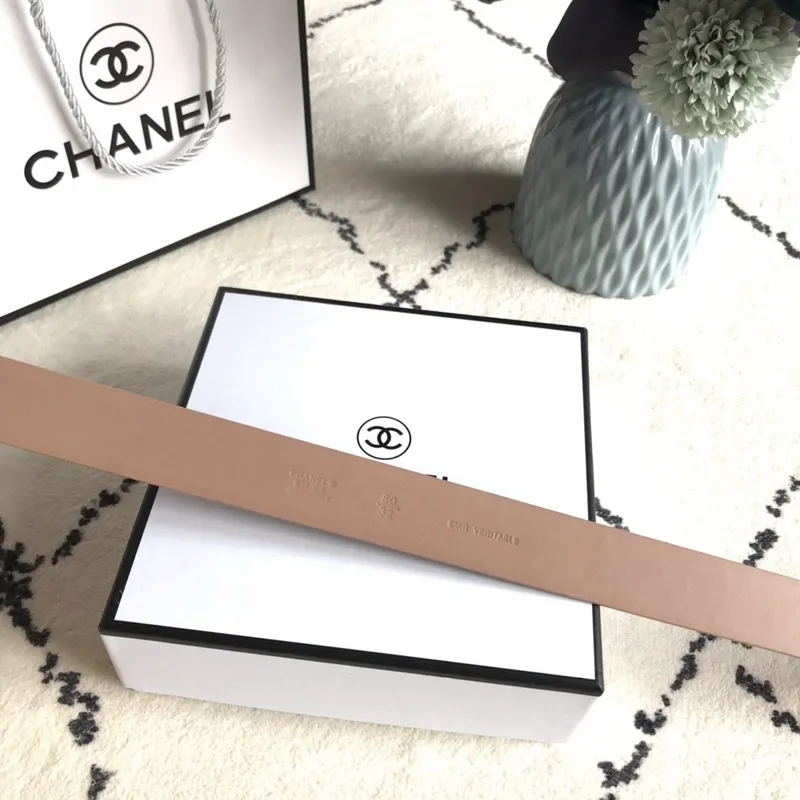 Women Chanel AAA+ Belts 3.0CM #99905612 Women Chanel AAA+ Belts 3.0CM #99905612