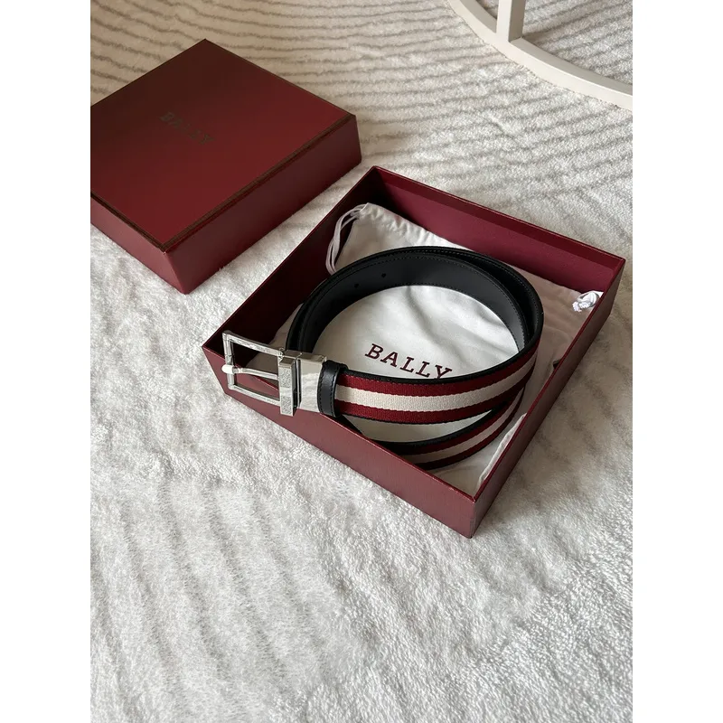 BALLY AAA+ belts width:3.5cm#A51449 BALLY AAA+ belts width:3.5cm#A51449