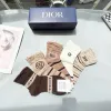 D-ior socks Five pairs per box #A51565