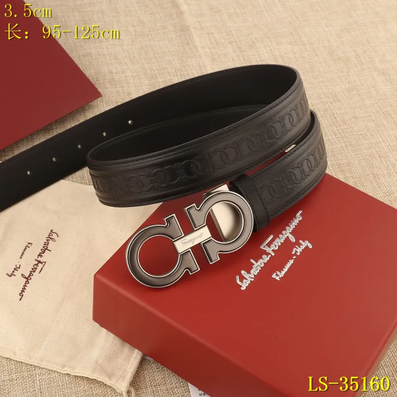 Farregemo AAA+ Leather reversible Belts W3.5cm #9129594 Farregemo AAA+ Leather reversible Belts W3.5cm #9129594