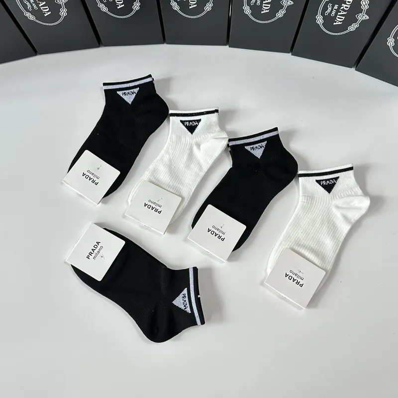Prada socks Five pairs per box #A51587