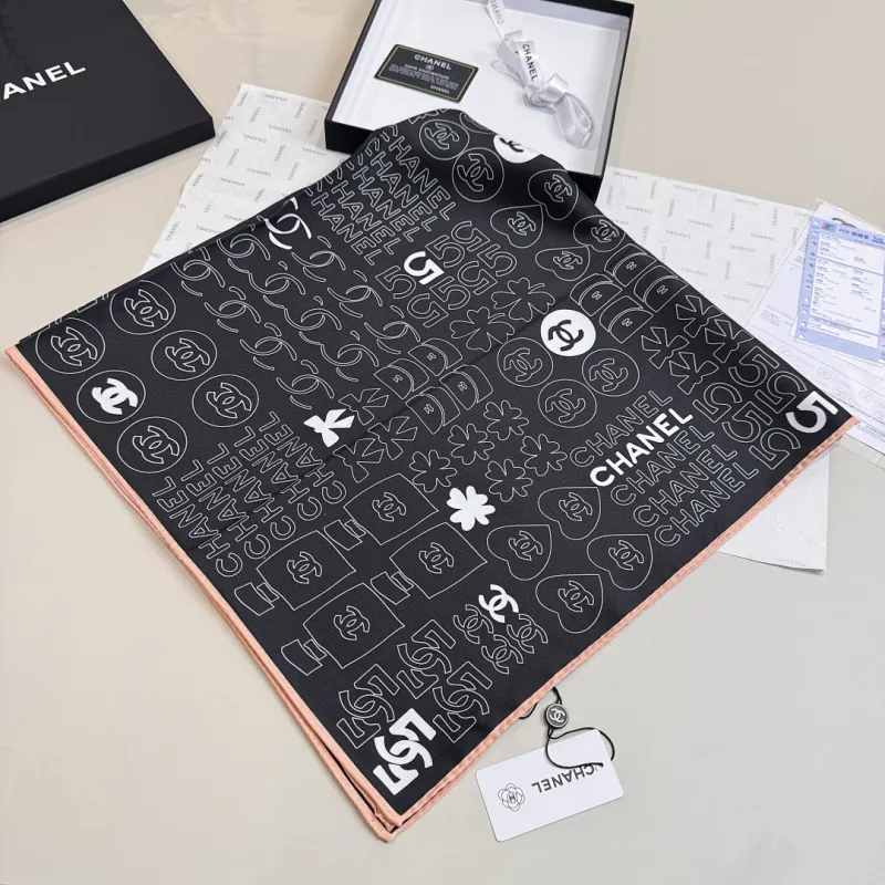 Chanel Designer Style Neck Scarves  Silk Scarves  Shawls  scarf #A63046