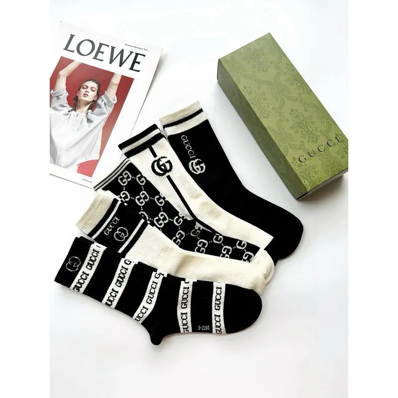 Gucci socks Five pairs per box #A51582