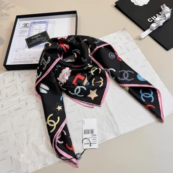 Chanel Designer Style Neck Scarves  Silk Scarves  Shawls  scarf #A63043