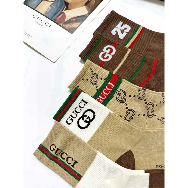 Gucci socks Five pairs per box #A51583