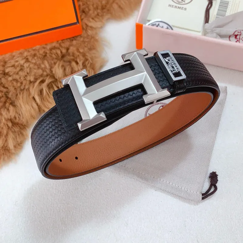 Luxury Design Fashion Original leather Hermes AAA+ Belts Genuine packaging width:3.8cm #A53962