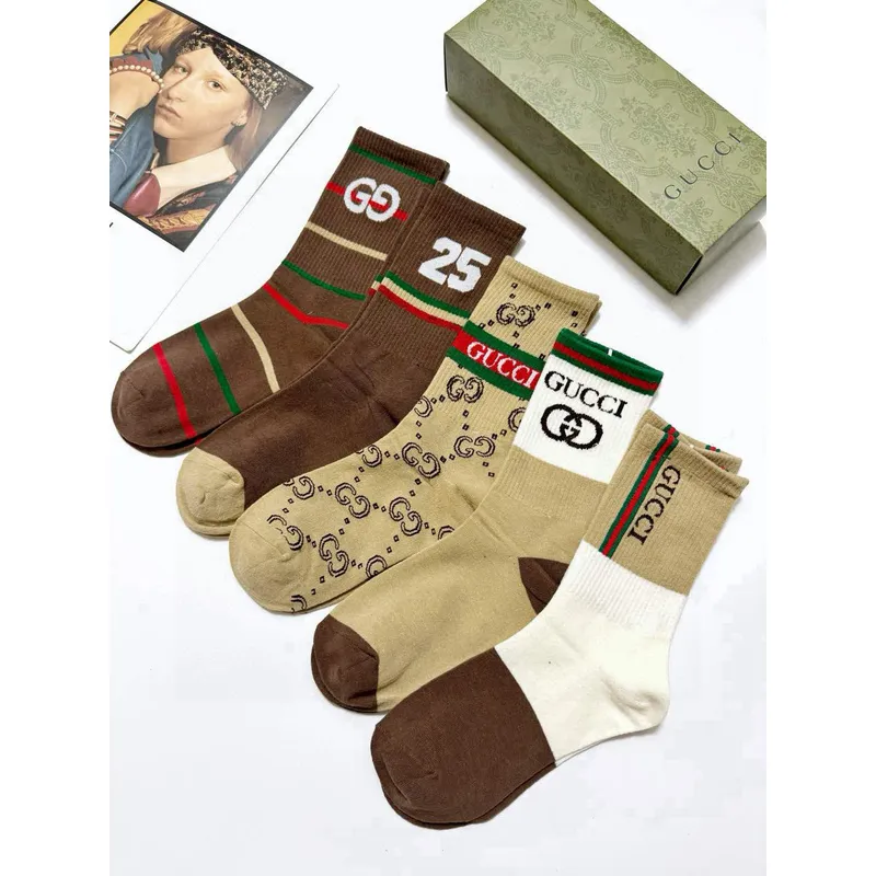 Gucci socks Five pairs per box #A51583