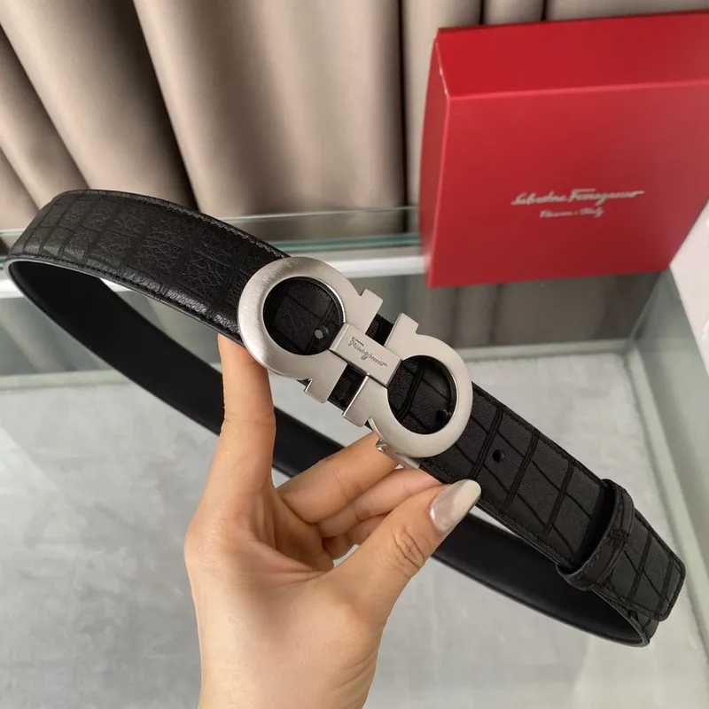 Farregemo Leather Belts 1:1 Quality W3.5CM #999930980