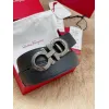 Farregemo AAA+ Leather Belts Wide 3.5cm #A33403