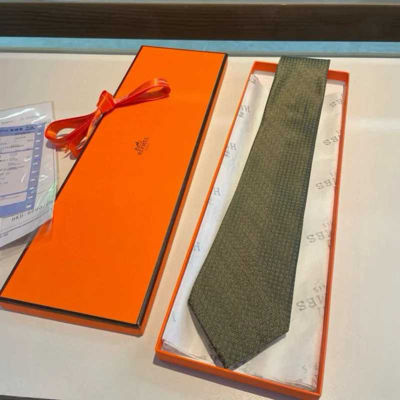 Hermes Neckties #A52495 Hermes Neckties #A52495