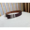 Loewe Leather Belts Luxury Design Fashion Original leather Genuine packaging width:2.8cm #A53997