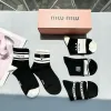 Miumiu socks Five pairs per box #A51573