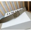 Loewe Leather Belts Luxury Design Fashion Original leather Genuine packaging width:2.8cm #A53997