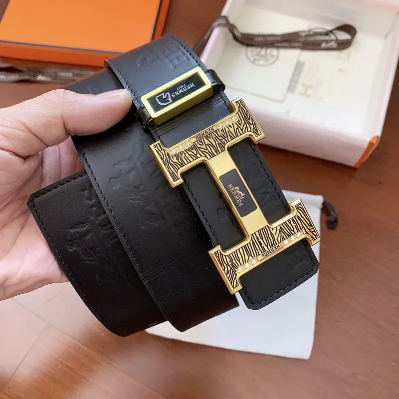 Hermes AAA+ Belts Luxury Design Fashion Original leather  Genuine packaging width:3.8cm #A53979