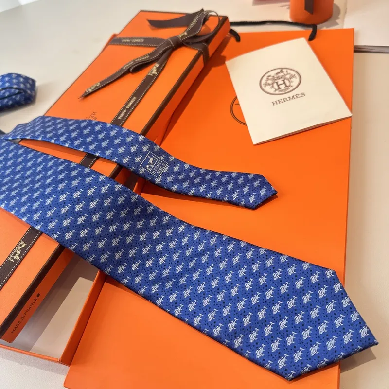 Hermes Neckties #A52498 Hermes Neckties #A52498