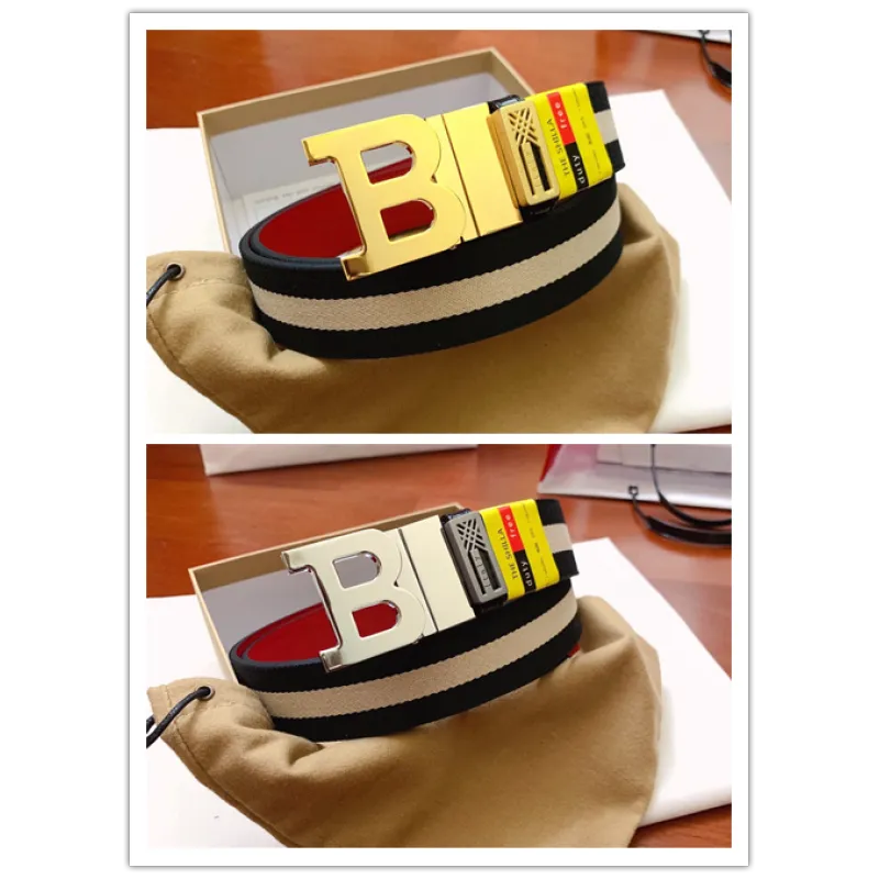 BALLY AAA+ belts width:3.4cm#A51457 BALLY AAA+ belts width:3.4cm#A51457