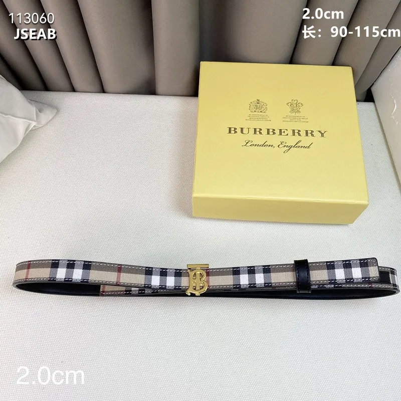 Burberry AAA+ Belts 2.0cm #999926295 Burberry AAA+ Belts 2.0cm #999926295