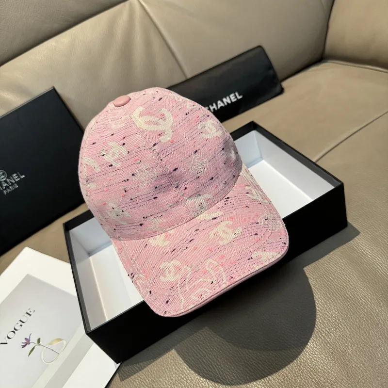 Chanel Printed and embroidered Caps&Hats #A62731 Chanel Printed and embroidered Caps&Hats #A62731
