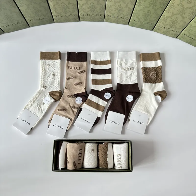 Gucci socks Five pairs per box #A51579