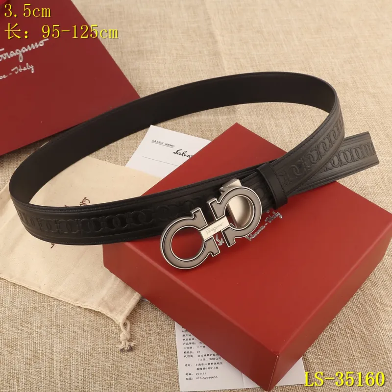 Farregemo AAA+ Leather reversible Belts W3.5cm #9129594 Farregemo AAA+ Leather reversible Belts W3.5cm #9129594