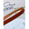 Loewe Leather Belts Luxury Design Fashion Original leather Genuine packaging width:2.0cm #A53996