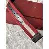 BALLY AAA+ belts width:3.5cm #A51451