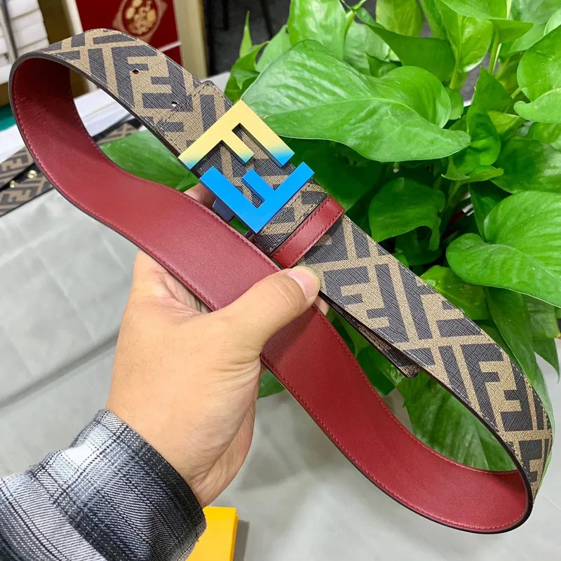 Fendi AAA+ Belts Cuoio Romano Width:4.0cm #A48494 Fendi AAA+ Belts Cuoio Romano Width:4.0cm #A48494