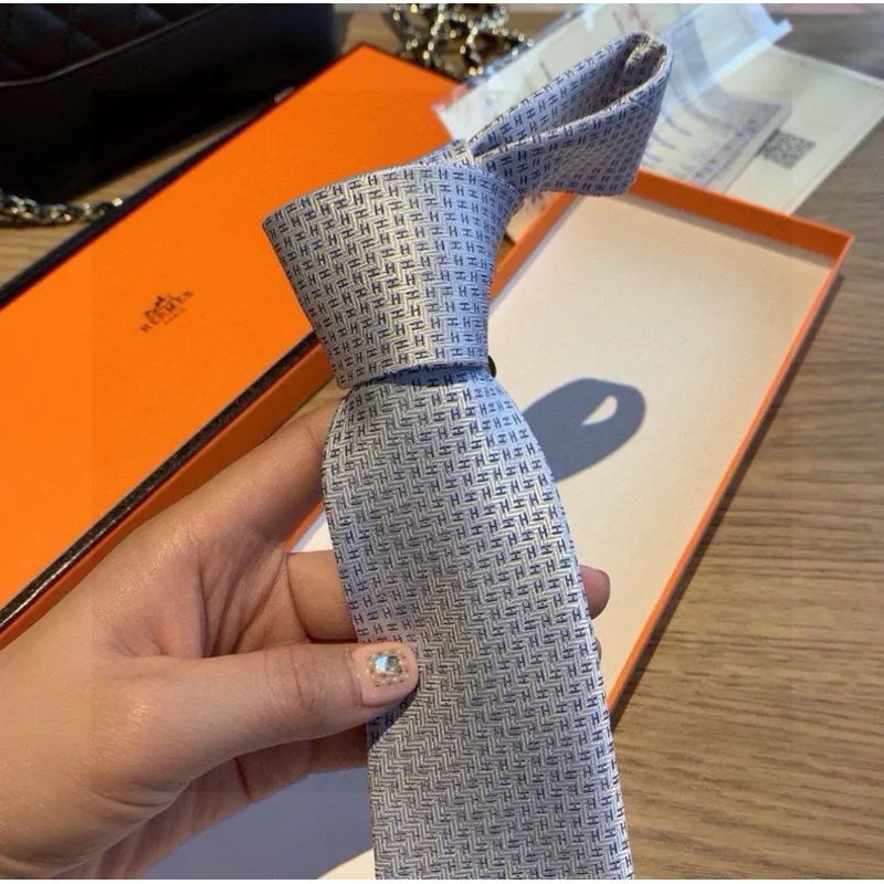 Hermes Neckties #A52496 Hermes Neckties #A52496