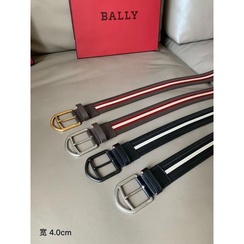 BALLY AAA+ belts width:3.8cm #A51460