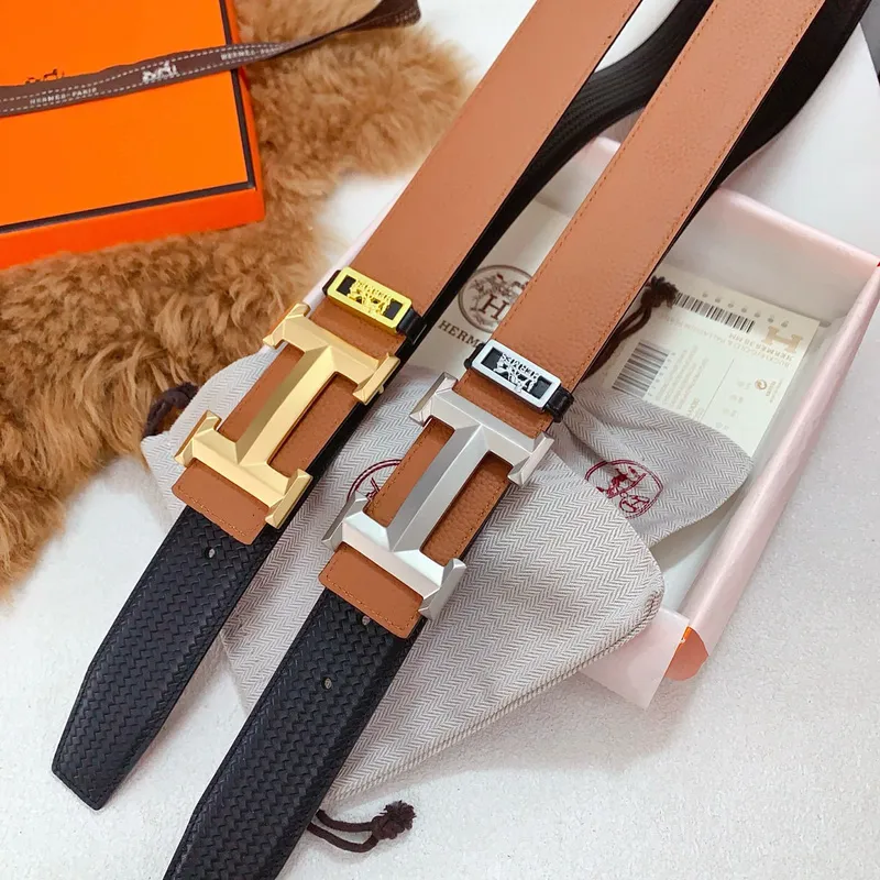 Luxury Design Fashion Original leather Hermes AAA+ Belts Genuine packaging width:3.8cm #A53962