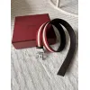 BALLY AAA+ belts width:3.5cm #A51451