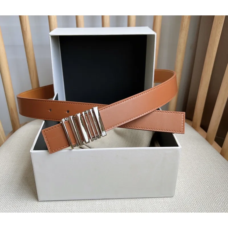 Loewe Leather Belts Luxury Design Fashion Original leather Genuine packaging width:2.8cm #A53998