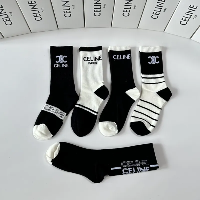 Celine socks Five pairs per box #A51585