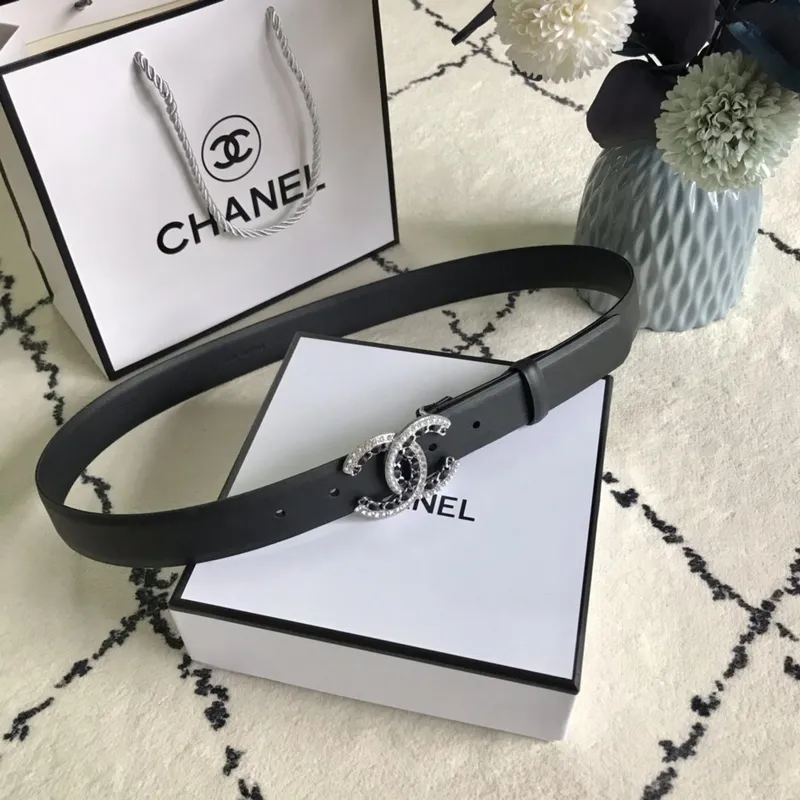 Women Chanel AAA+ Belts 3.0CM #99905605 Women Chanel AAA+ Belts 3.0CM #99905605
