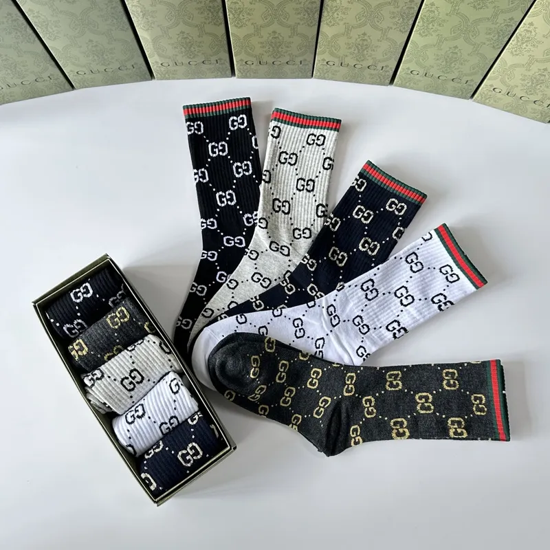Gucci socks Five pairs per box #A51580