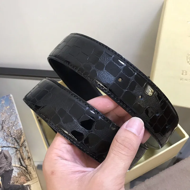 BALLY AAA+ belts width:3.8cm#A51452